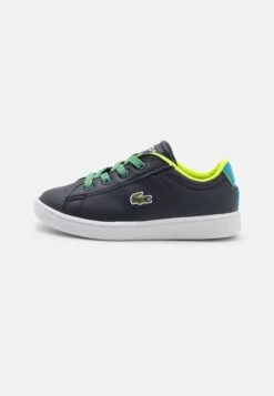 Lacoste Carnaby Evo Unisex - Sneakers Laag - Navy/White