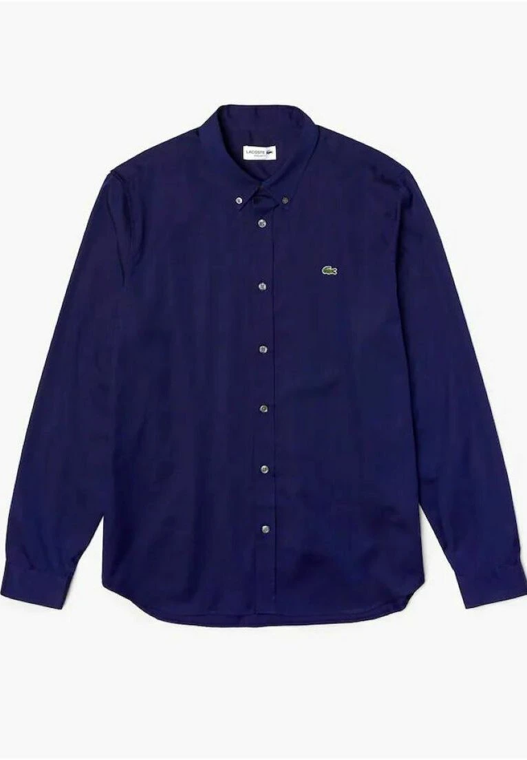 Lacoste Regular Fit - Overhemd - Bleu Marine 4 Lacoste Regular Fit - Overhemd - Bleu Marine - Afbeelding 4