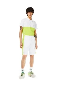 Lacoste Im Colorblock-Style Mit Tunnelzug Un - Trainingsbroek - Weiß -Lacoste 34dce27c8d5b4546b991213b037fea7c