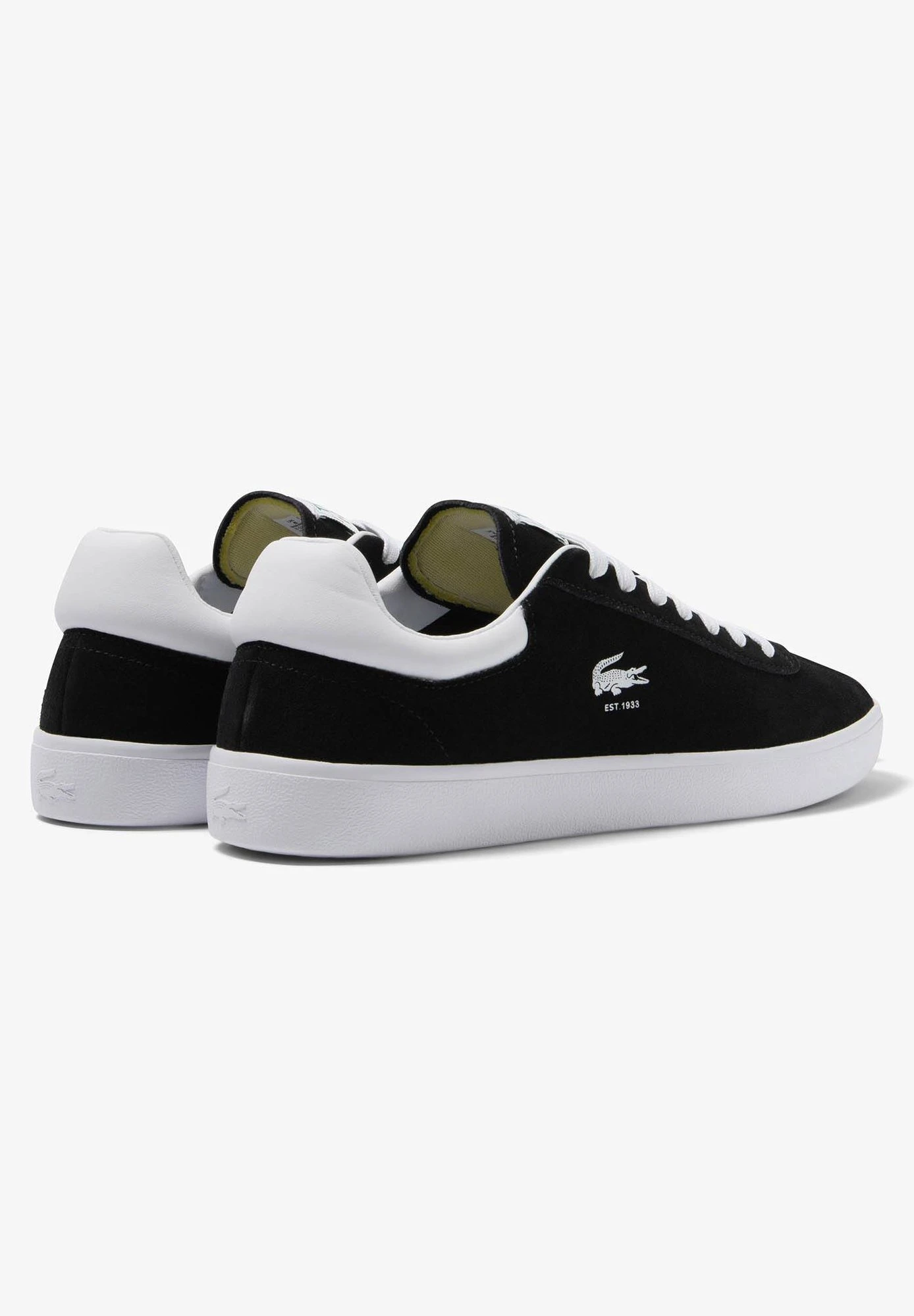 Lacoste Baseshot Sma - Sneakers Laag - Blk/Wht 4 Lacoste Baseshot Sma - Sneakers Laag - Blk/Wht - Afbeelding 4