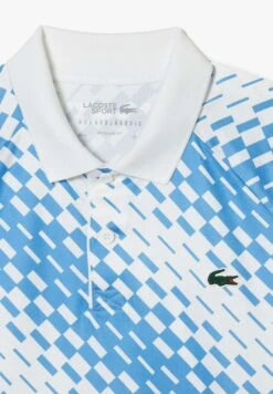 Lacoste Mc- Poloshirt - Blanc Bleu -Lacoste 364ac9c1cd994573bb5f0ef7939c5b9c