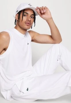 Lacoste Sport Tank Active - Top - White -Lacoste 365e1871cf194be99680ee14edb94dab