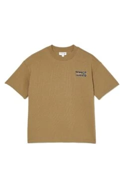 Lacoste T-Shirt Print - Marron