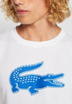 Lacoste Sport Big Logo - Sport T-Shirt - White/Kingdom 11 Lacoste Sport Big Logo - Sport T-Shirt - White/Kingdom -Lacoste 3c87e9919cb44610854a7531a5e448c4