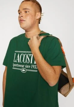 Lacoste T-Shirt Print - Green -Lacoste 3ccf73721a3148298f7d75c0a9361862