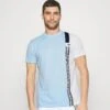 Lacoste Sport Tennis - Sport T-Shirt - Overview White/Navy Blue