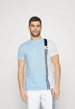 Lacoste Sport Tennis - Sport T-Shirt - Overview White/Navy Blue