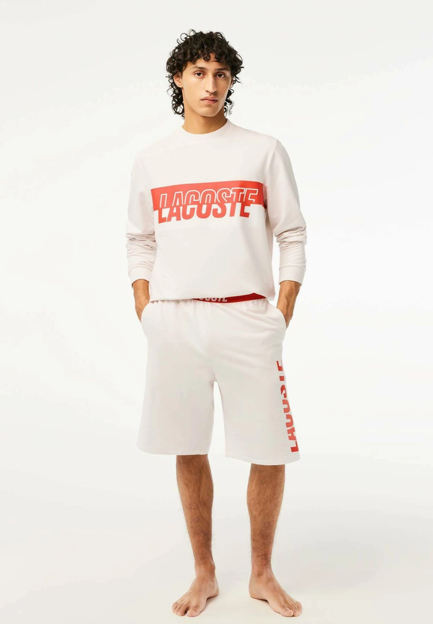 Lacoste Boxershort - Beige 2 Lacoste Boxershort - Beige - Afbeelding 2