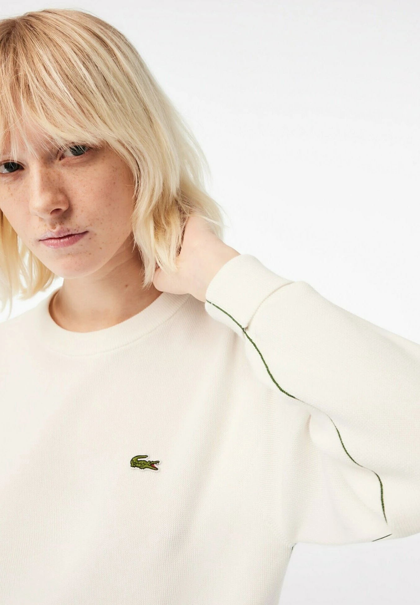 Lacoste Trui - Blanc 4 Lacoste Trui - Blanc - Afbeelding 4