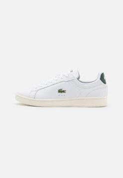 Lacoste Carnaby Pro - Sneakers Laag - White/Dark Green