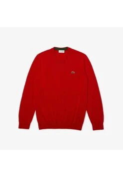 Lacoste Trui - Red -Lacoste 43403e8ec43b41888ca6607f64791a00