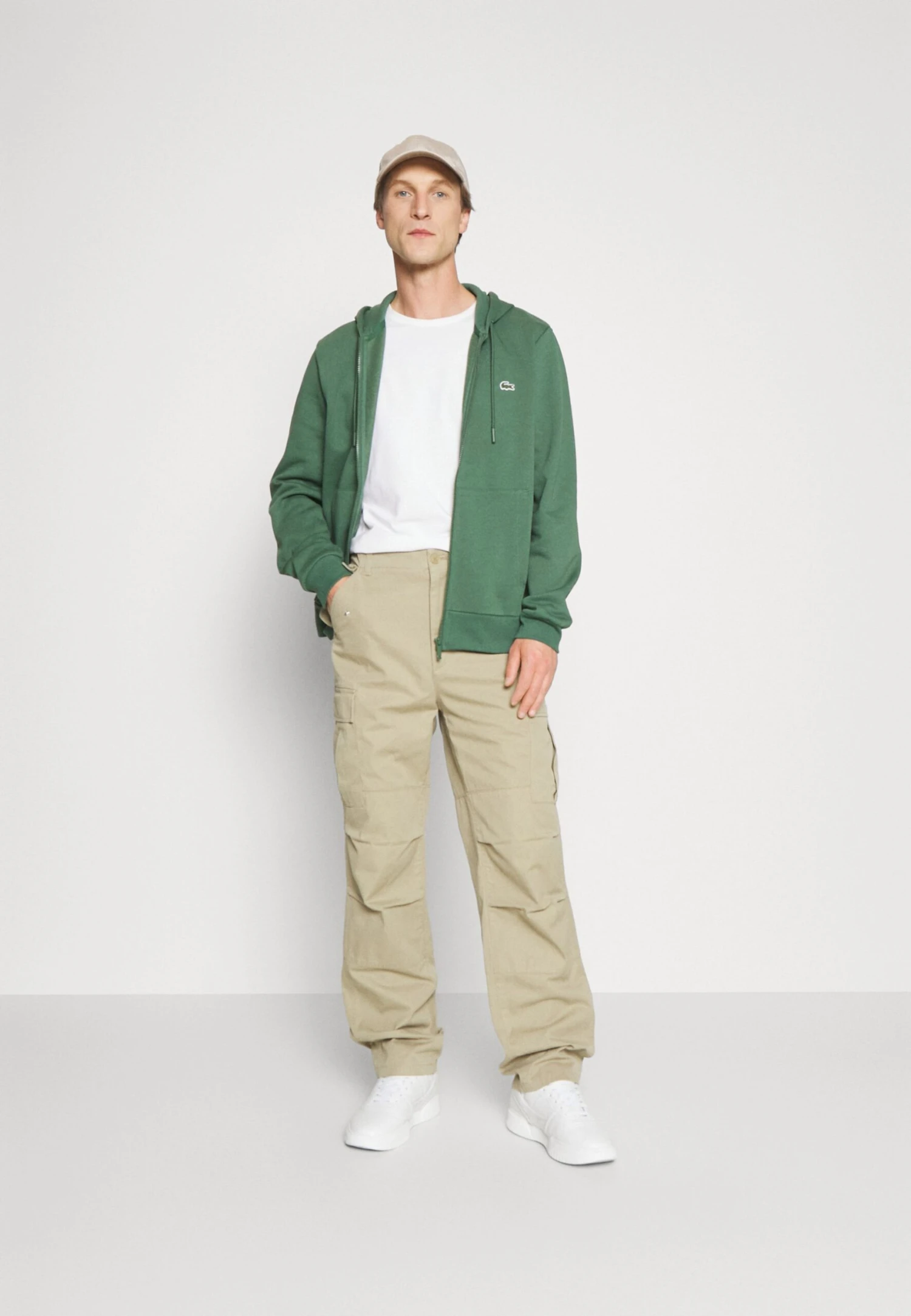 Lacoste H_Cb - Cargobroek - Beige 2 Lacoste H_Cb - Cargobroek - Beige - Afbeelding 2