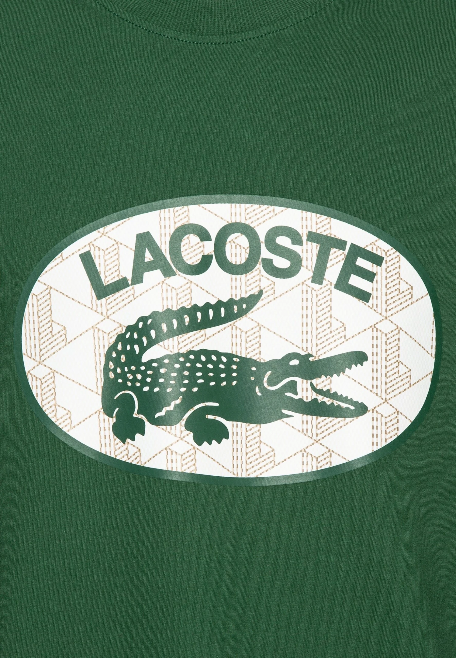 Lacoste T-Shirt Print - Green 3 Lacoste T-Shirt Print - Green - Afbeelding 3