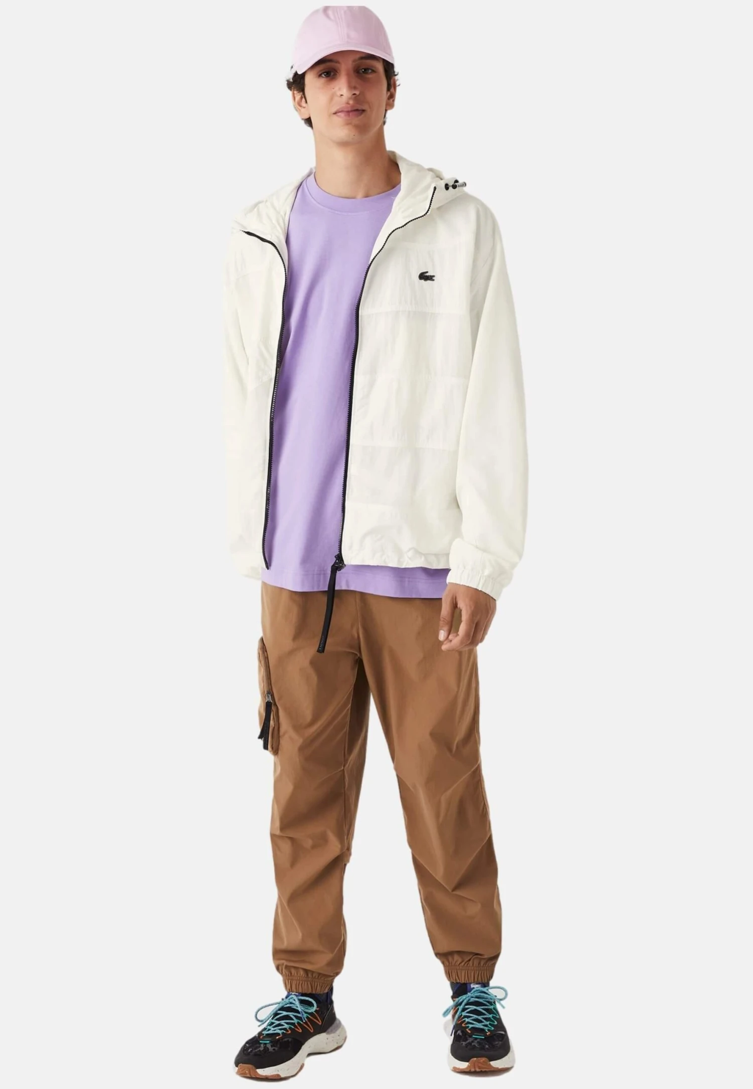 Lacoste Lichte Jas - Blanco 1 Lacoste Lichte Jas - Blanco