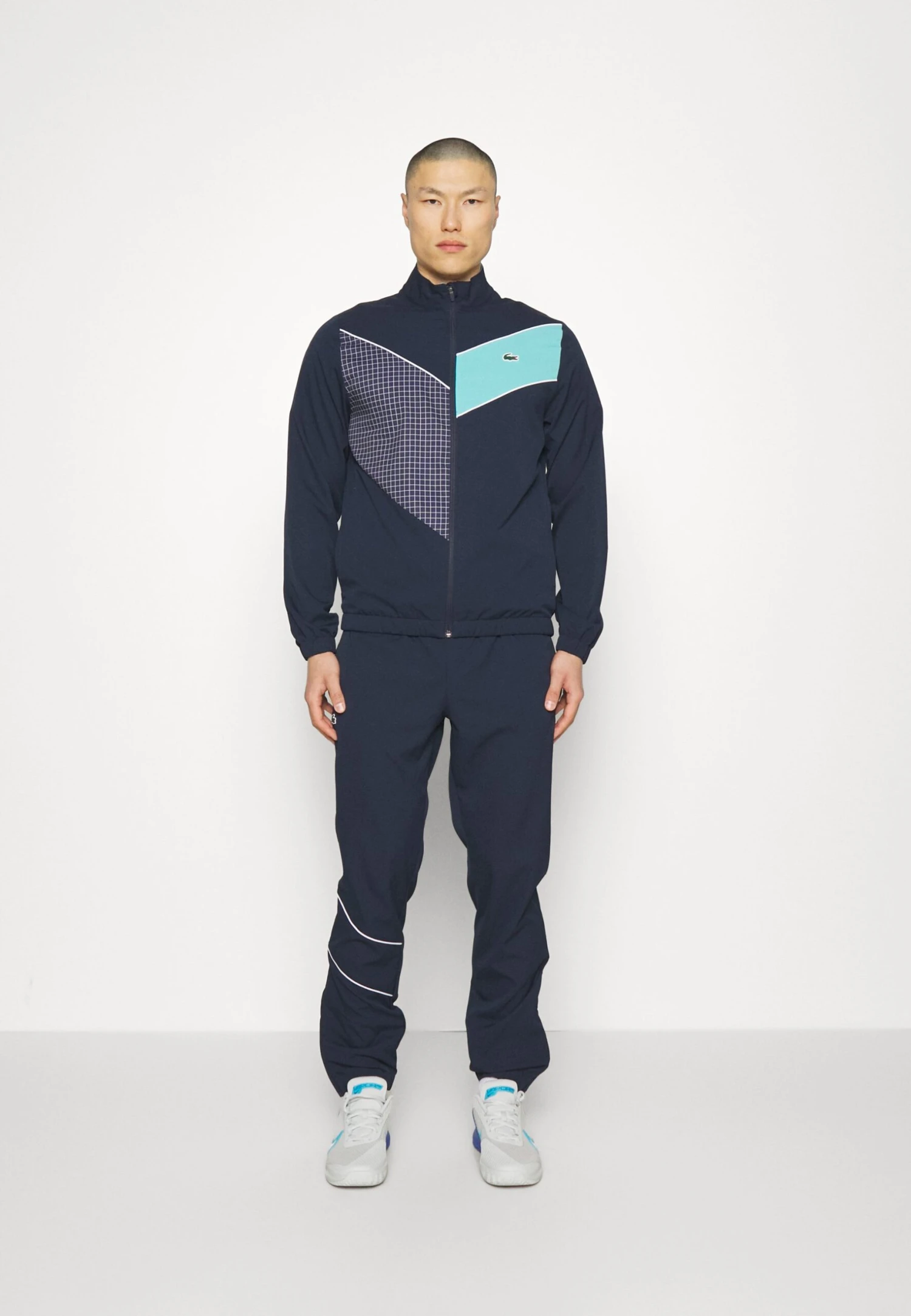 Lacoste Sport Tracksuit Tour - Trainingspak - Navy Blue/Navy Blue-Cove-White 1 Lacoste Sport Tracksuit Tour - Trainingspak - Navy Blue/Navy Blue-Cove-White