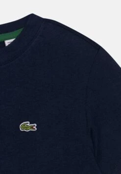 Lacoste Unisex - T-Shirt Basic - Navy Blue -Lacoste 464f24a33bcf449587cc6ce5a393c684