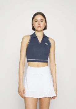 Lacoste Sport Crop Active - Top - Blue Night