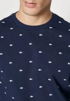 Lacoste Pyjamashirt - Bleu Marine/Blanc 11 Lacoste Pyjamashirt - Bleu Marine/Blanc -Lacoste 490e7da161884e07a6704980875d6550