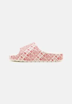 Lacoste Badslippers - White/Red