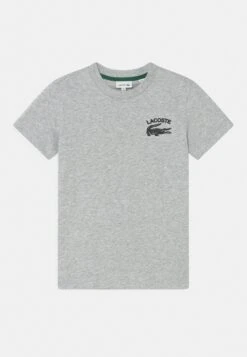 Lacoste T-Shirt Print - Argent Chine