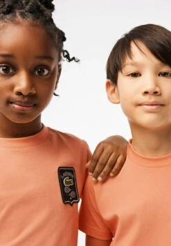 Lacoste Sport T-Shirt Print - Orange Clair -Lacoste 4c2f87c9dcc54ef58d16503d215282a5