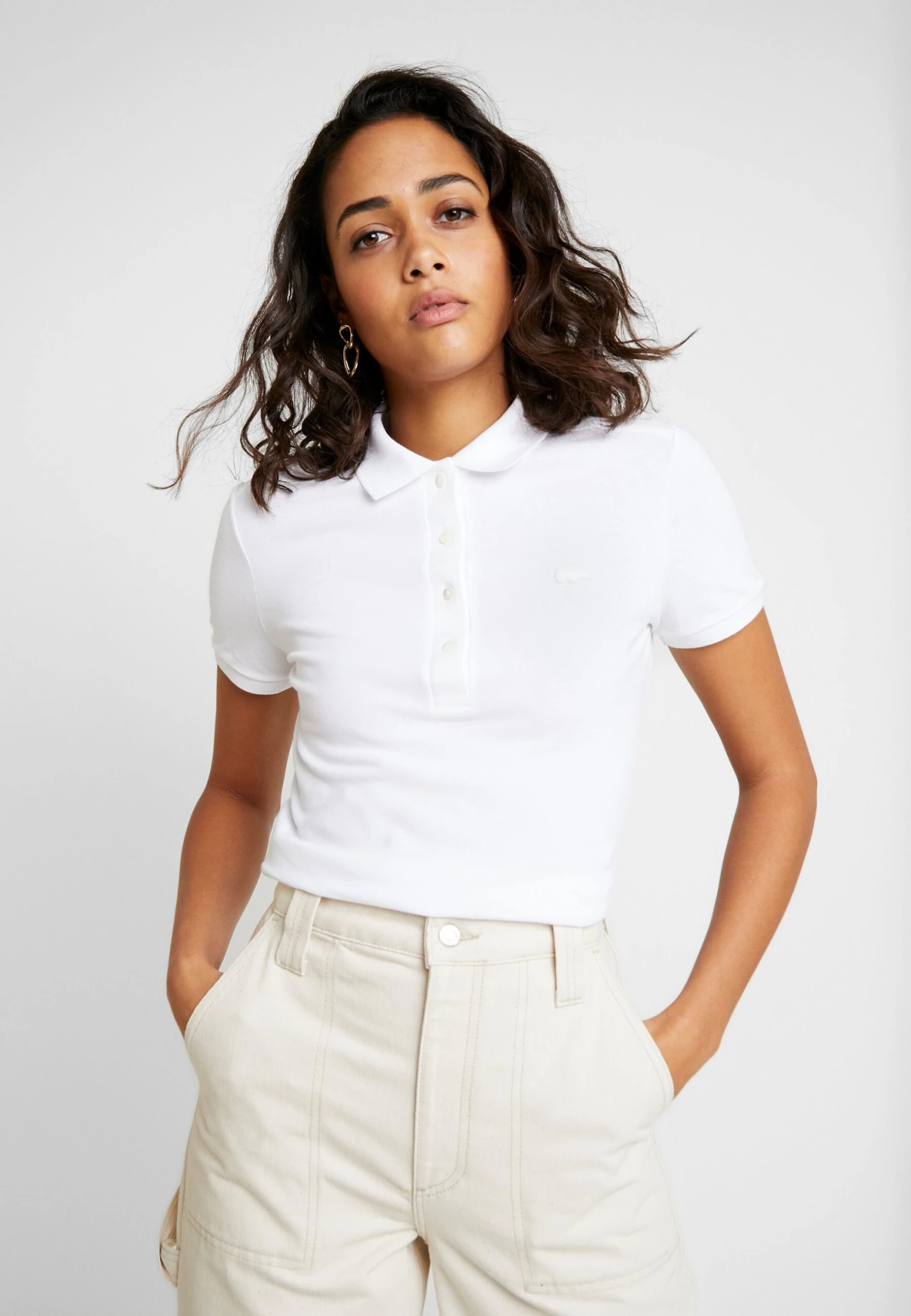 Lacoste Poloshirt - White 1 Lacoste Poloshirt - White
