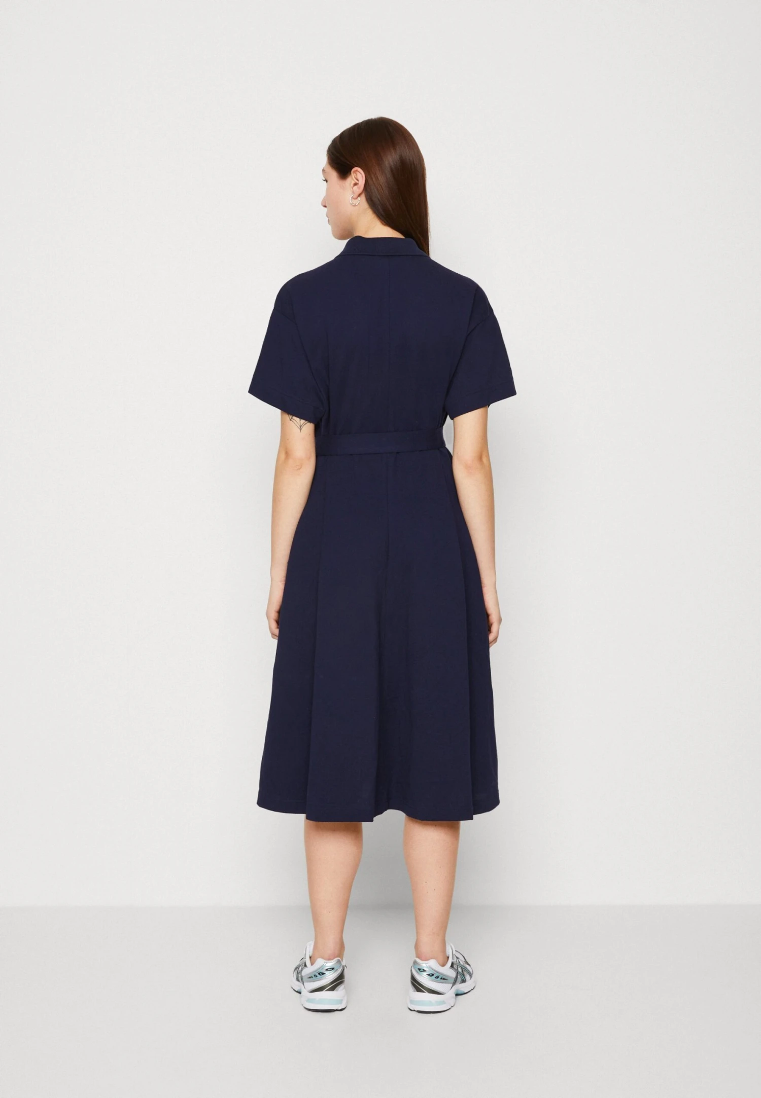 Lacoste Blousejurk - Navy Blue 3 Lacoste Blousejurk - Navy Blue - Afbeelding 3