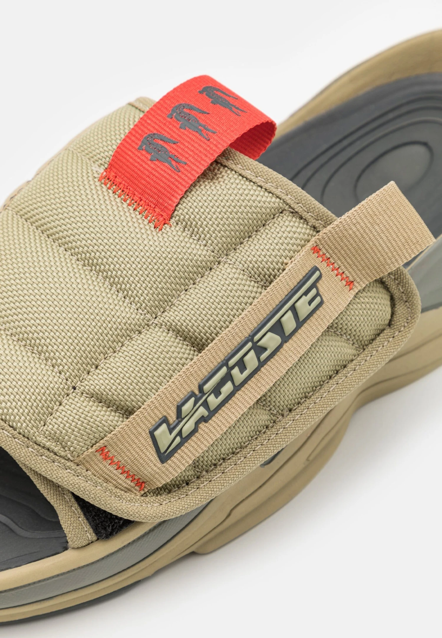 Lacoste Ace Slide - Muiltjes - Khaki/Dark Grey 6 Lacoste Ace Slide - Muiltjes - Khaki/Dark Grey - Afbeelding 6