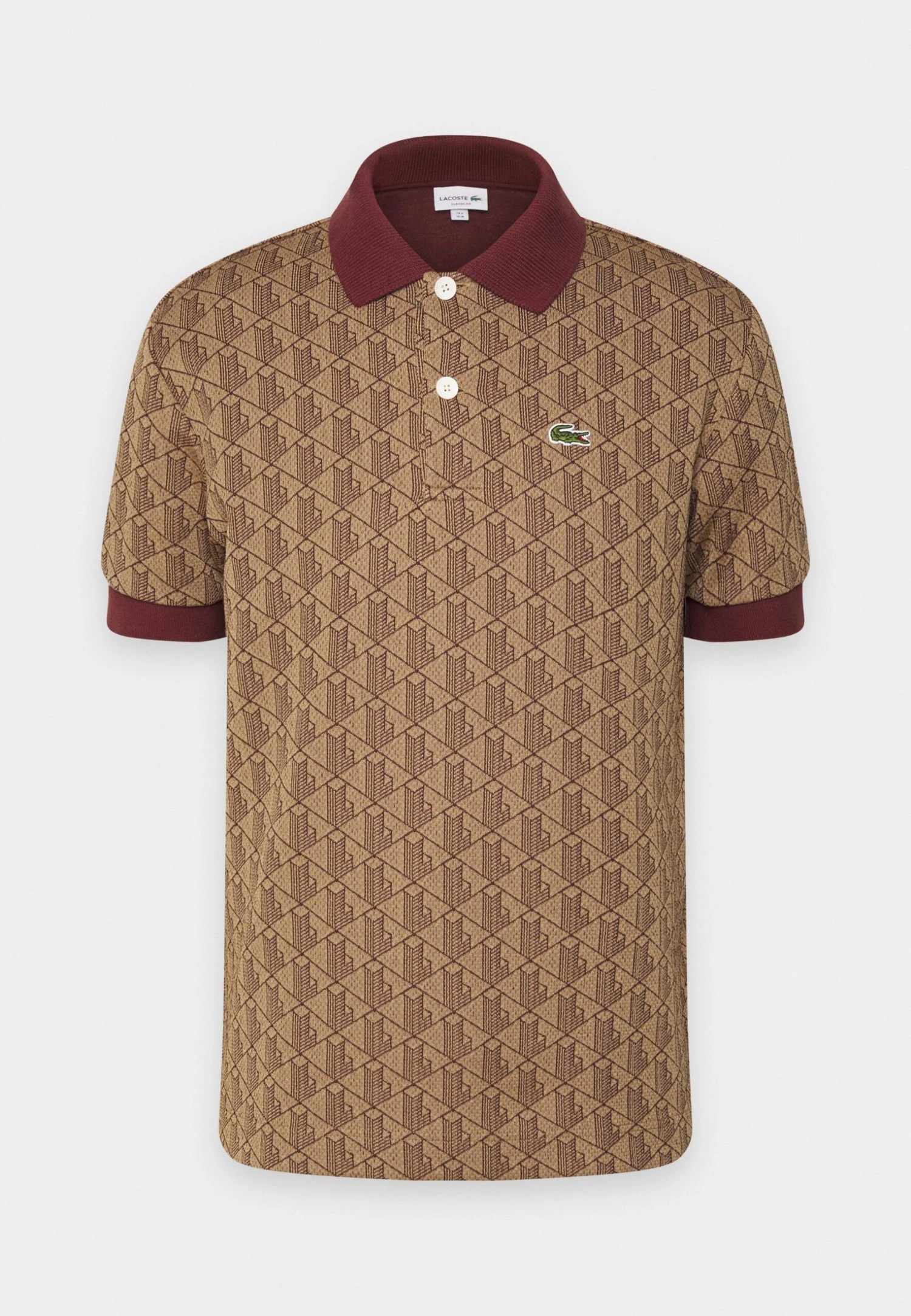 Lacoste Poloshirt - Viennese/Expresso 4 Lacoste Poloshirt - Viennese/Expresso - Afbeelding 4