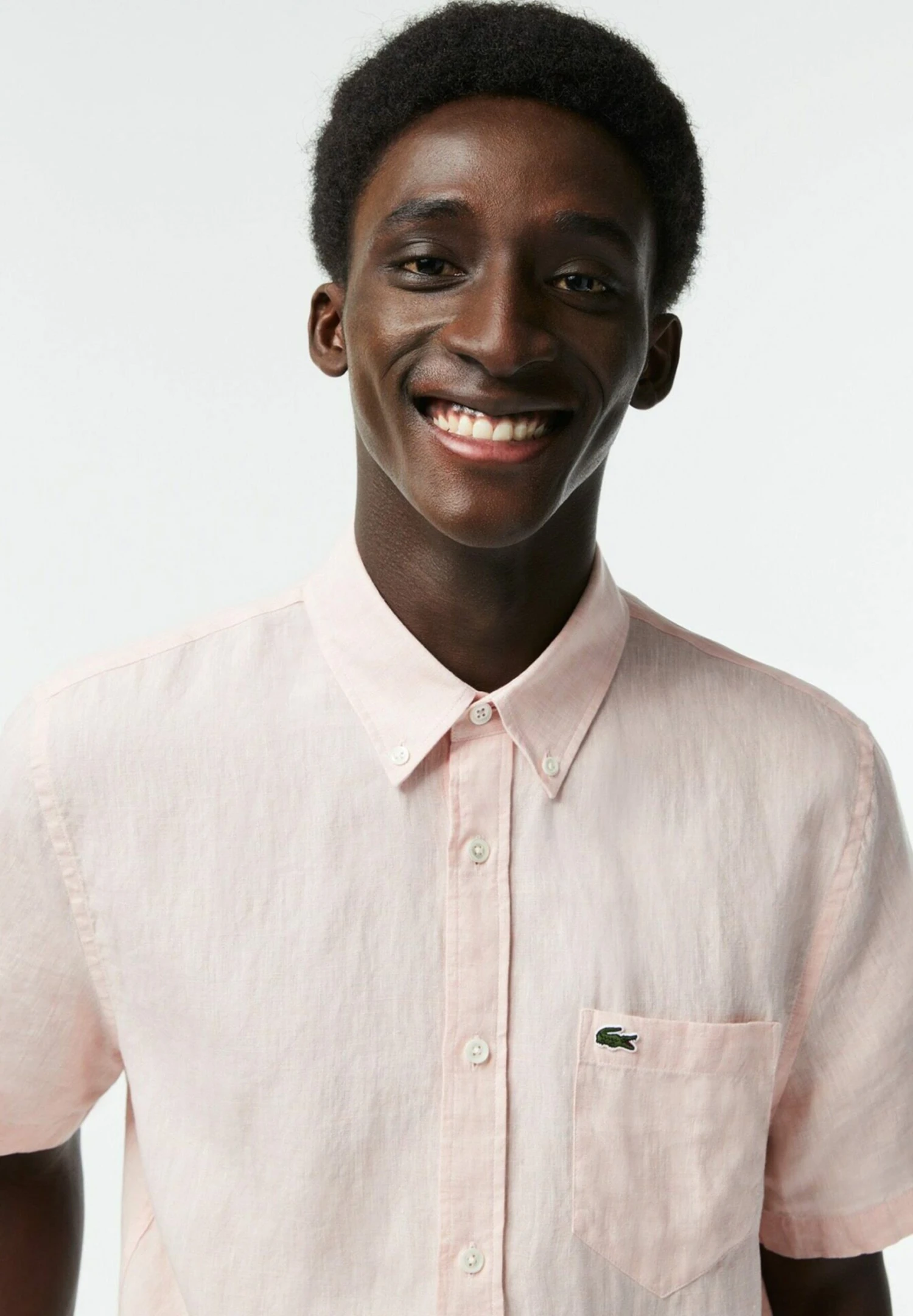 Lacoste Overhemd - Rose Pale 4 Lacoste Overhemd - Rose Pale - Afbeelding 4