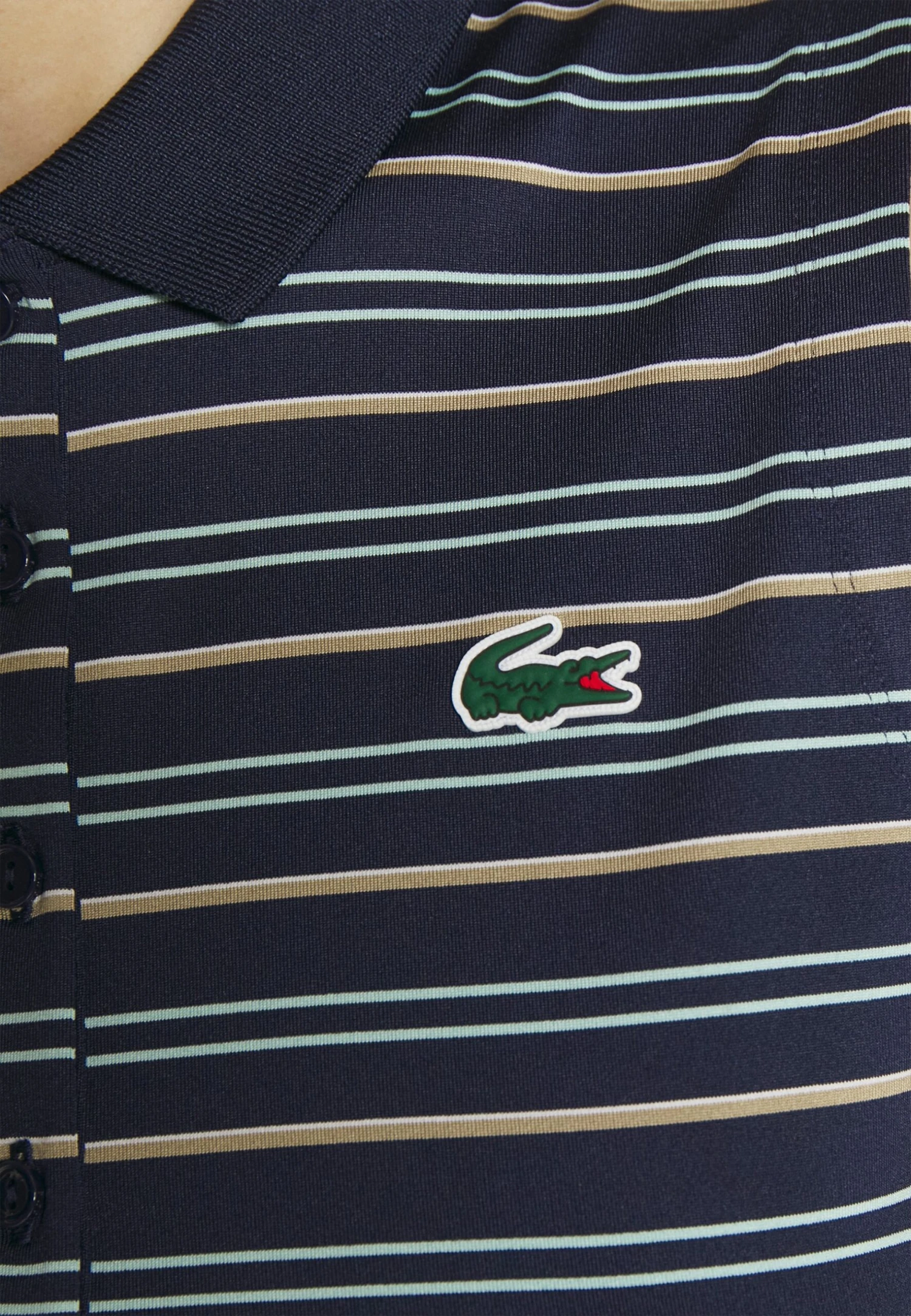 Lacoste Sport Golf Sleeveless - Poloshirt - Navy Blue/Pastille Mint Flour Lion 6 Lacoste Sport Golf Sleeveless - Poloshirt - Navy Blue/Pastille Mint Flour Lion - Afbeelding 6