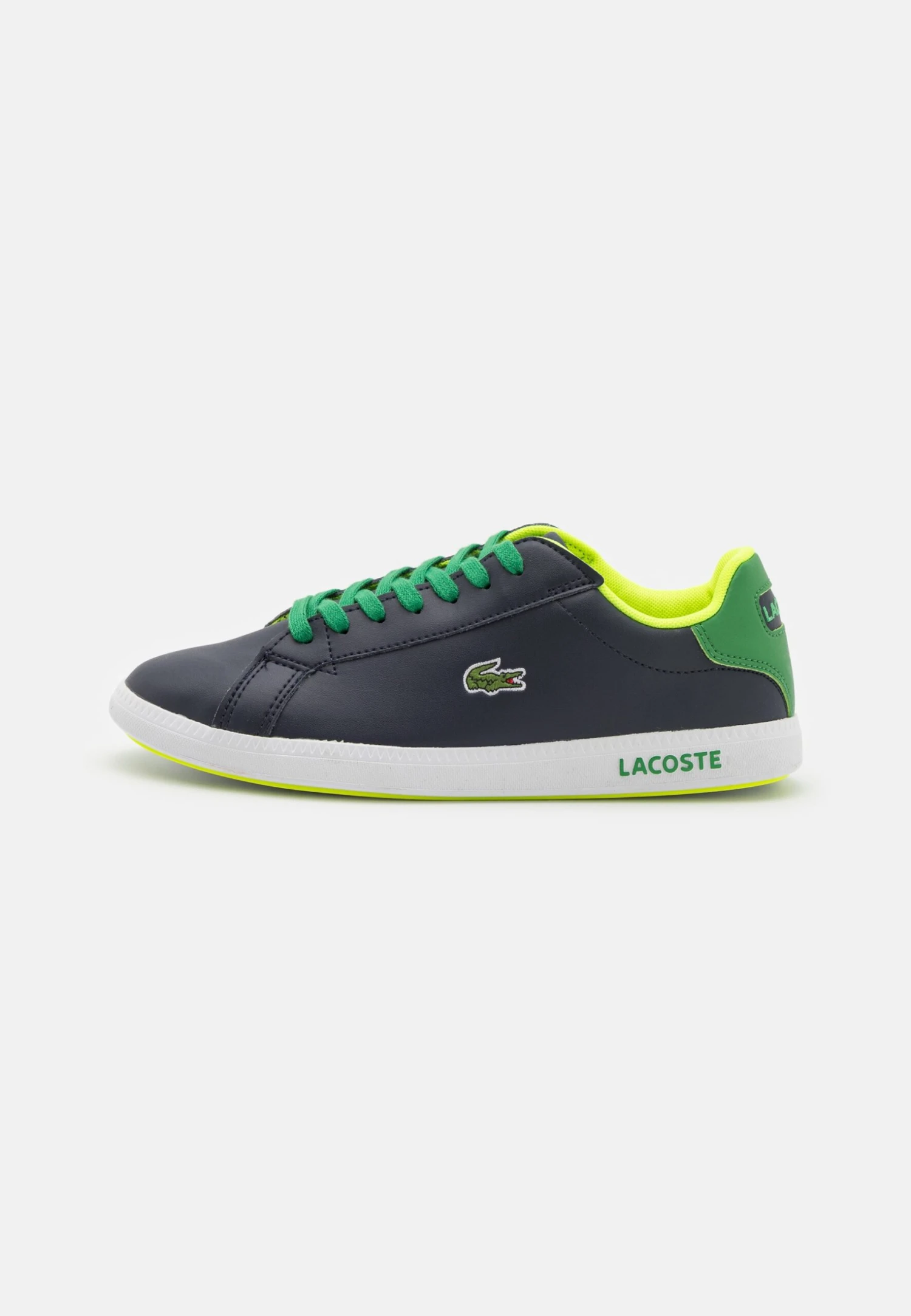 Lacoste Graduate Unisex - Sneakers Laag - Navy/Green 1 Lacoste Graduate Unisex - Sneakers Laag - Navy/Green