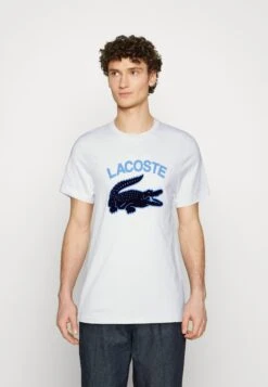 Lacoste T-Shirt Print - Blanc