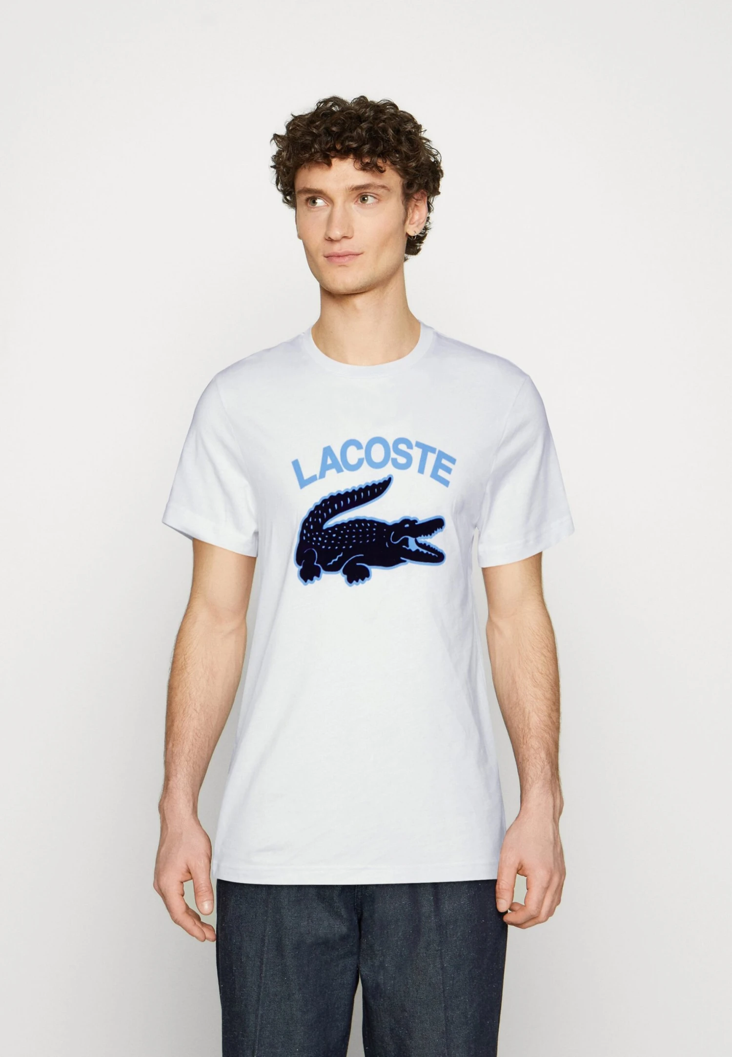 Lacoste T-Shirt Print - Blanc 1 Lacoste T-Shirt Print - Blanc