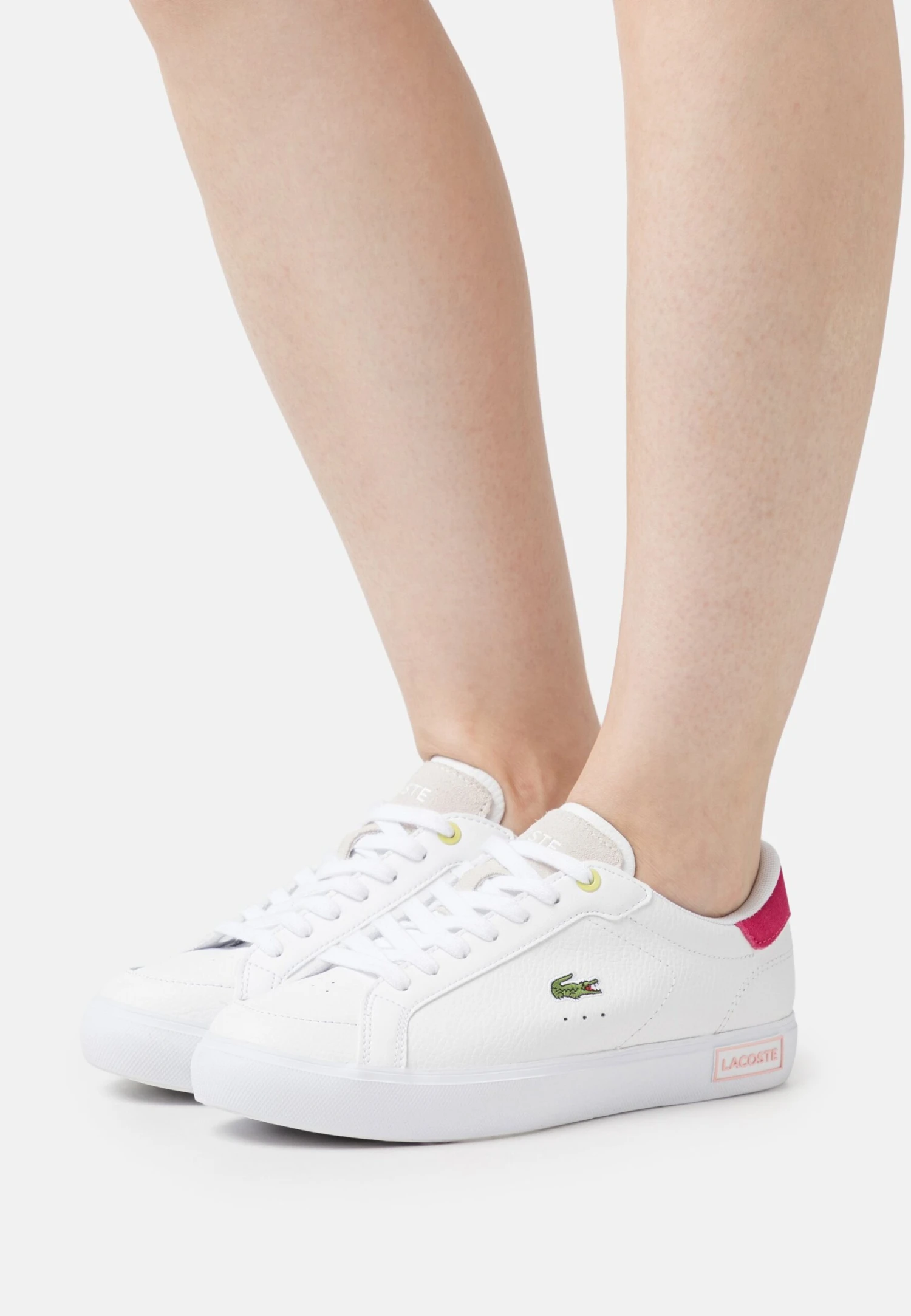 Lacoste Powercourt - Sneakers Laag - White/Pink 1 Lacoste Powercourt - Sneakers Laag - White/Pink
