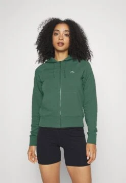 Lacoste 53 Lacoste Sport Sweater Met Rits - Vert Fonce