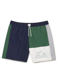 Lacoste Zwemshorts - Bleu Marine/Vert/Blanc -Lacoste 537aa99dcea24a409041a906804416c3