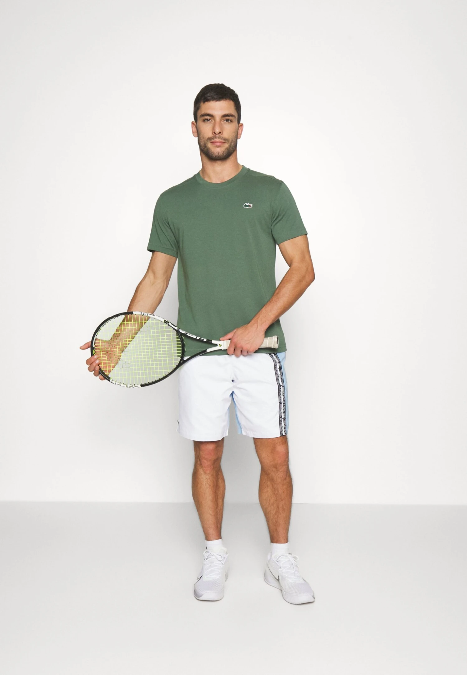Lacoste Sport Classic - T-Shirt Basic - Sequoia 2 Lacoste Sport Classic - T-Shirt Basic - Sequoia - Afbeelding 2