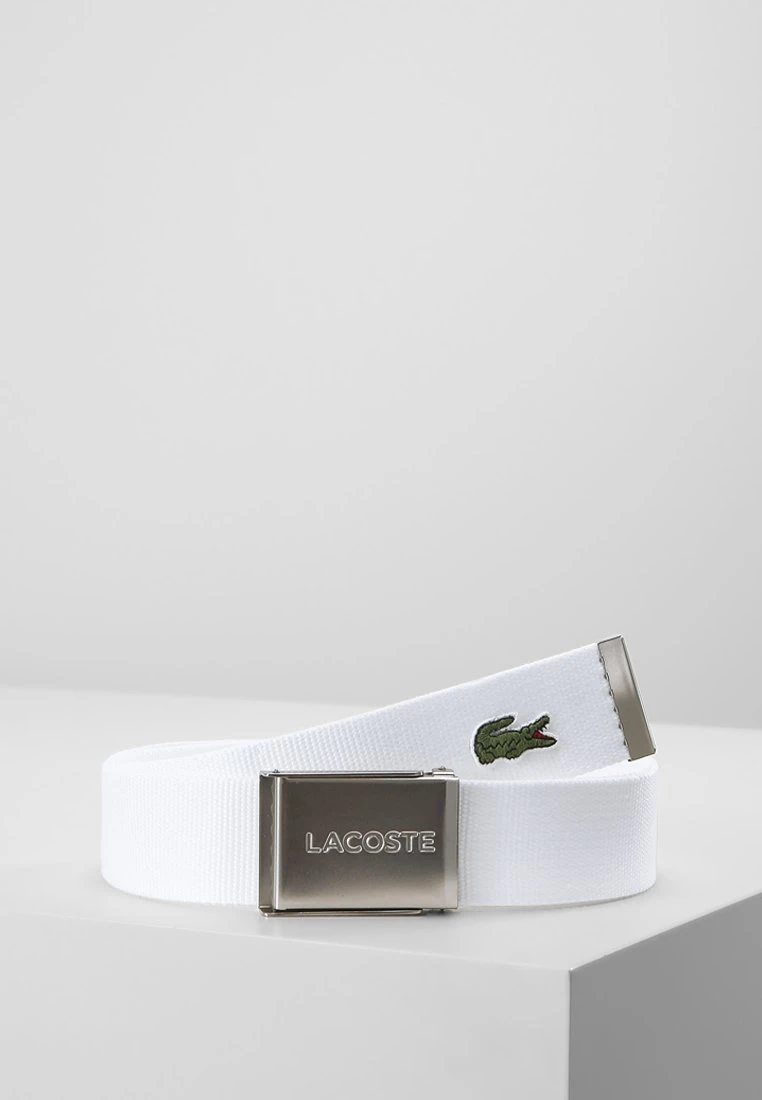Lacoste Concept Unisex - Riem - White 1 Lacoste Concept Unisex - Riem - White