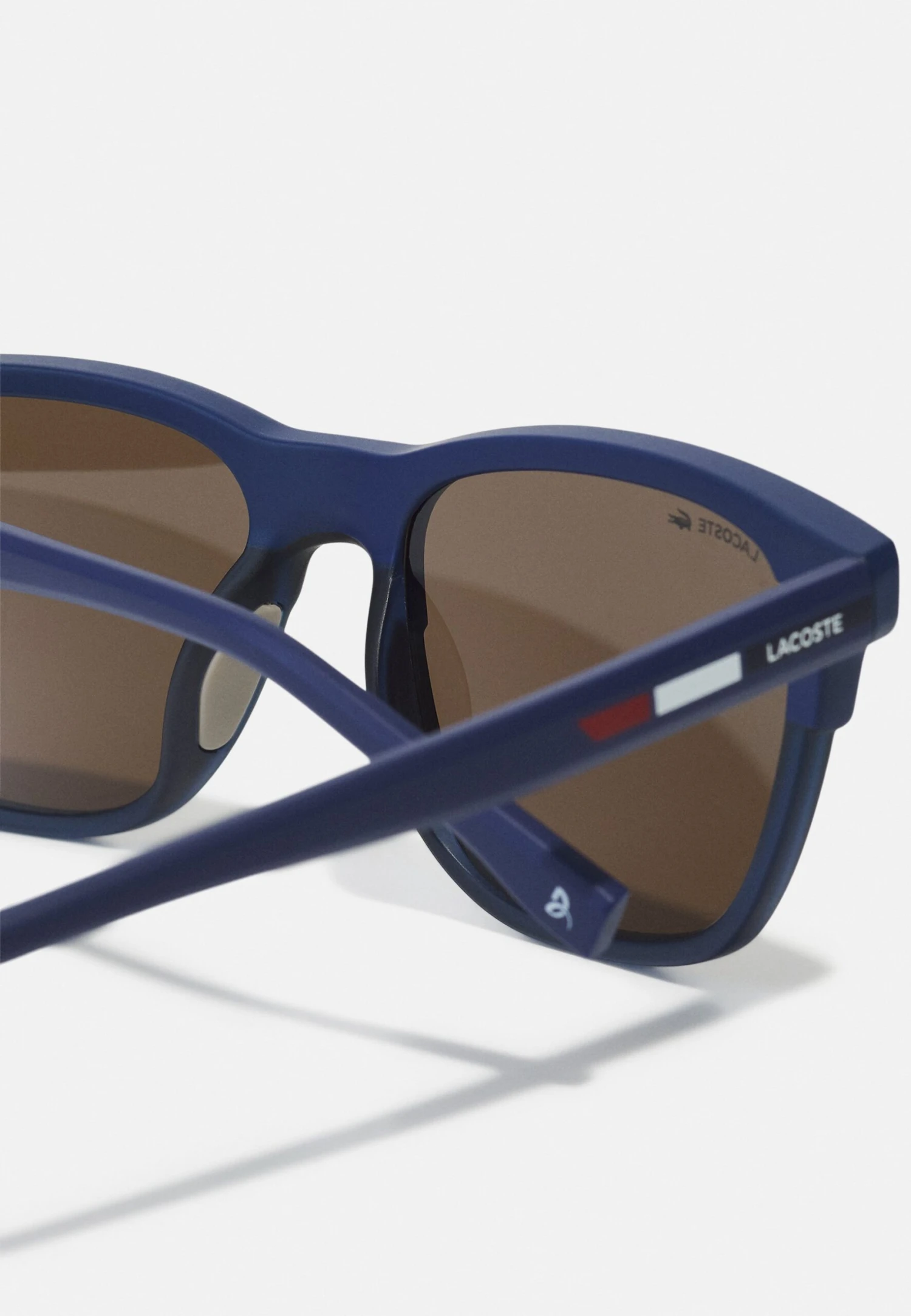 Lacoste Unisex - Zonnebril - Matte Blue 3 Lacoste Unisex - Zonnebril - Matte Blue - Afbeelding 3