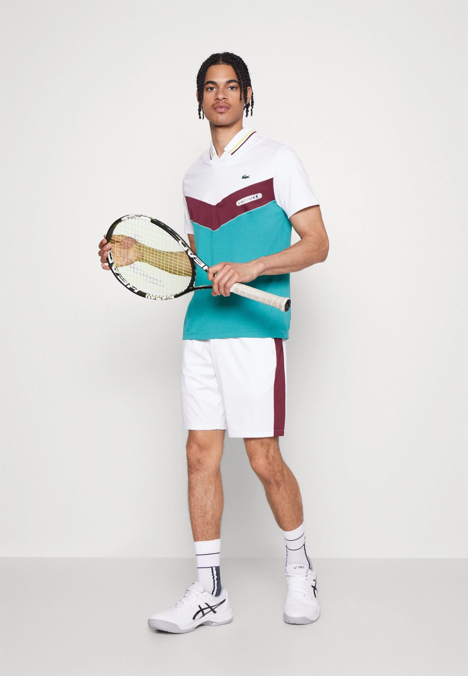 Lacoste Sport Tennis Short - Korte Broeken - White 2 Lacoste Sport Tennis Short - Korte Broeken - White - Afbeelding 2