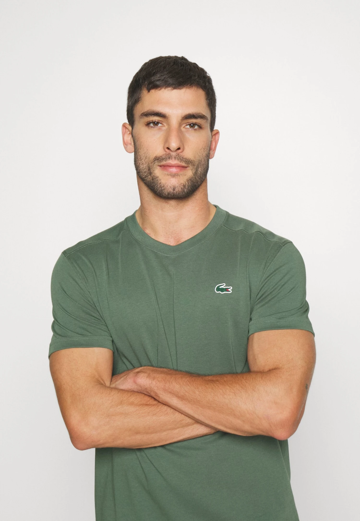Lacoste Sport Classic - T-Shirt Basic - Sequoia 4 Lacoste Sport Classic - T-Shirt Basic - Sequoia - Afbeelding 4