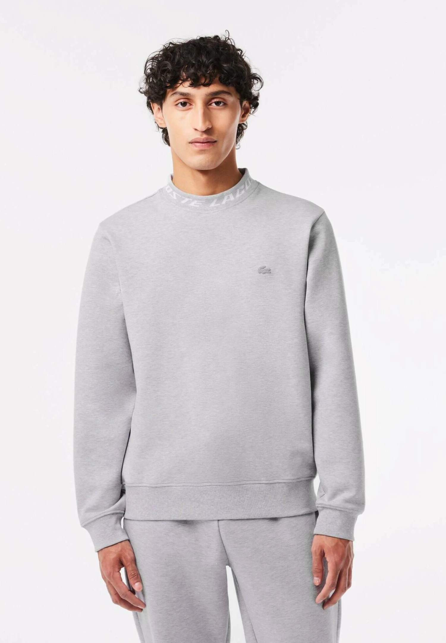Lacoste Sweater - Gris Chine Cca 1 Lacoste Sweater - Gris Chine Cca