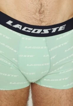 Lacoste 3 Pack - Onderbroeken - Pastille Mint/Navy Blue -Lacoste 5724ba2656f14ca8bd56e490c2e7059c