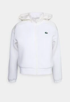 Lacoste Sport Cropped Jacket Active - Sweater Met Rits - Flour 10 Lacoste Sport Cropped Jacket Active - Sweater Met Rits - Flour -Lacoste 5853b8ab8da34c7c929e65706e85cb02