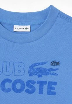 Lacoste Enfant - T-Shirt Print - Bleu -Lacoste 58551a73b3304a4880bc4070c8a0dd56