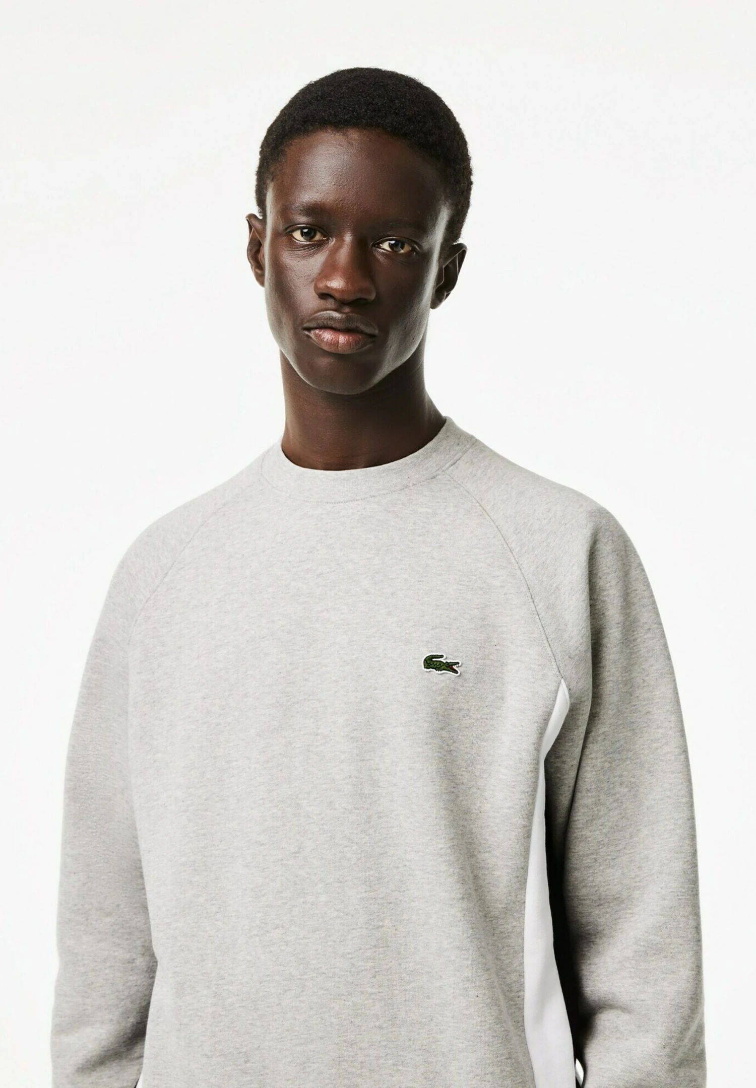 Lacoste Sweater - Gris Chine Noir Blanc 4 Lacoste Sweater - Gris Chine Noir Blanc - Afbeelding 4
