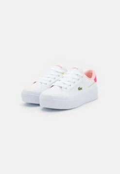 Lacoste Ziane Platform - Sneakers Laag - White/Pink -Lacoste 59604e4834024692b017133bf9c84f5e