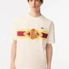 Lacoste T-Shirt Print - Blanc