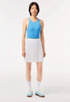 Lacoste Plooirok - Blanc -Lacoste 5d104ec21a0c425991471a59b3deb1be